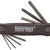 Teng Tools 1476NAF 7 Piece AF Retractable Hex Key Set