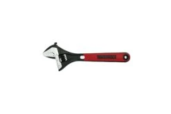Teng Tools 4002IQ 6" Adjustable Wrench With Bi-Material Grip & Graduated Scale