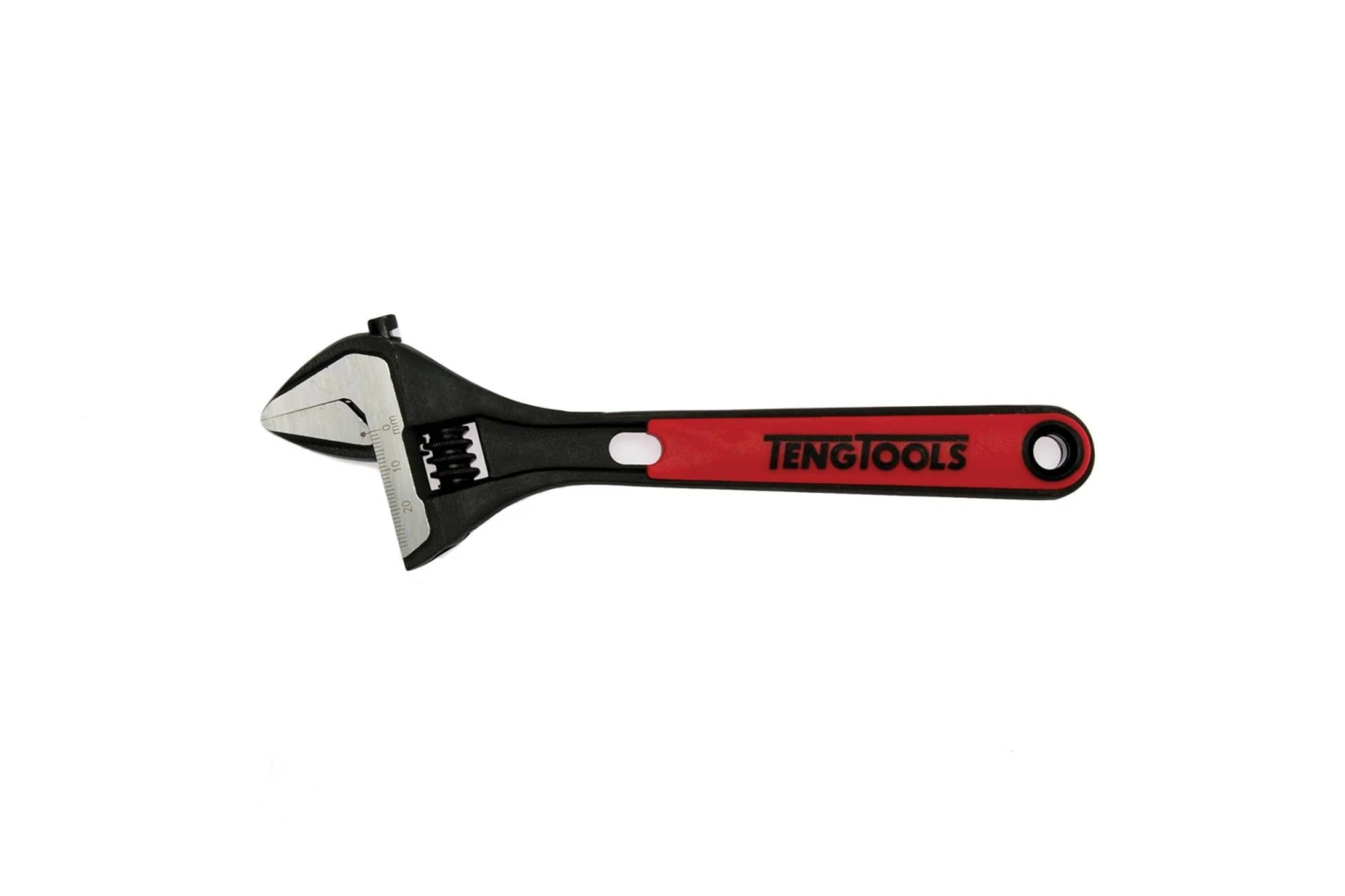 Teng Tools 4003IQ 8" Adjustable Wrench With Bi-Material Grip & Graduated Scale 1 Teng Tools 4003IQ 8" Adjustable Wrench With Bi-Material Grip & Graduated Scale