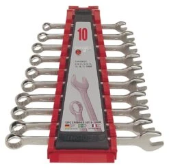Teng Tools 6510A 10 Piece Metric Combination Spanner Set