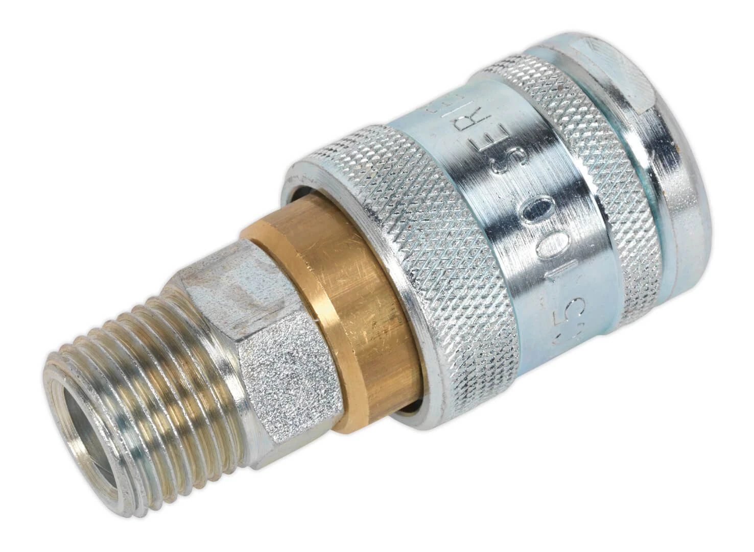 Sealey AC23 Coupling Body Male 1/2"BSPT 1 Sealey AC23 Coupling Body Male 1/2"BSPT