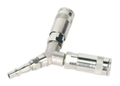 Sealey ACX55 Twin Coupling Bodies Y Adaptor