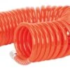 Sealey AH10C/8 PU Coiled Air Hose 10mtr X ⌀8mm With 1/4"BSP Unions