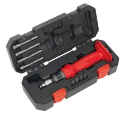 Sealey AK2084 Impact Driver Set 10pc Heavy Duty Protection Grip