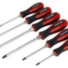 Sealey AK4932 Screwdriver Set 6pc Hammer Thru