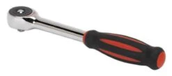 Sealey AK66389 Ratchet Speed Wrench 1/4"Sq Drive Push Through Reverse