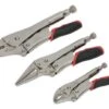 Sealey AK6863 Locking Pliers Set 3pc Quick Release