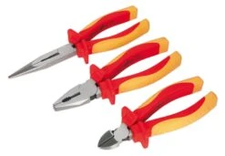 Sealey AK83452 Pliers Set 3pc VDE Approved