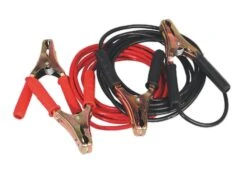 Sealey BC25/5/HD Booster Cables Heavy Duty Clamps 25mm² X 5mtr Copper 600Amp