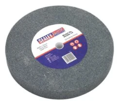 Sealey BG200/15 Grinding Stone ⌀200 X 25mm 16mm Bore A60P Fine