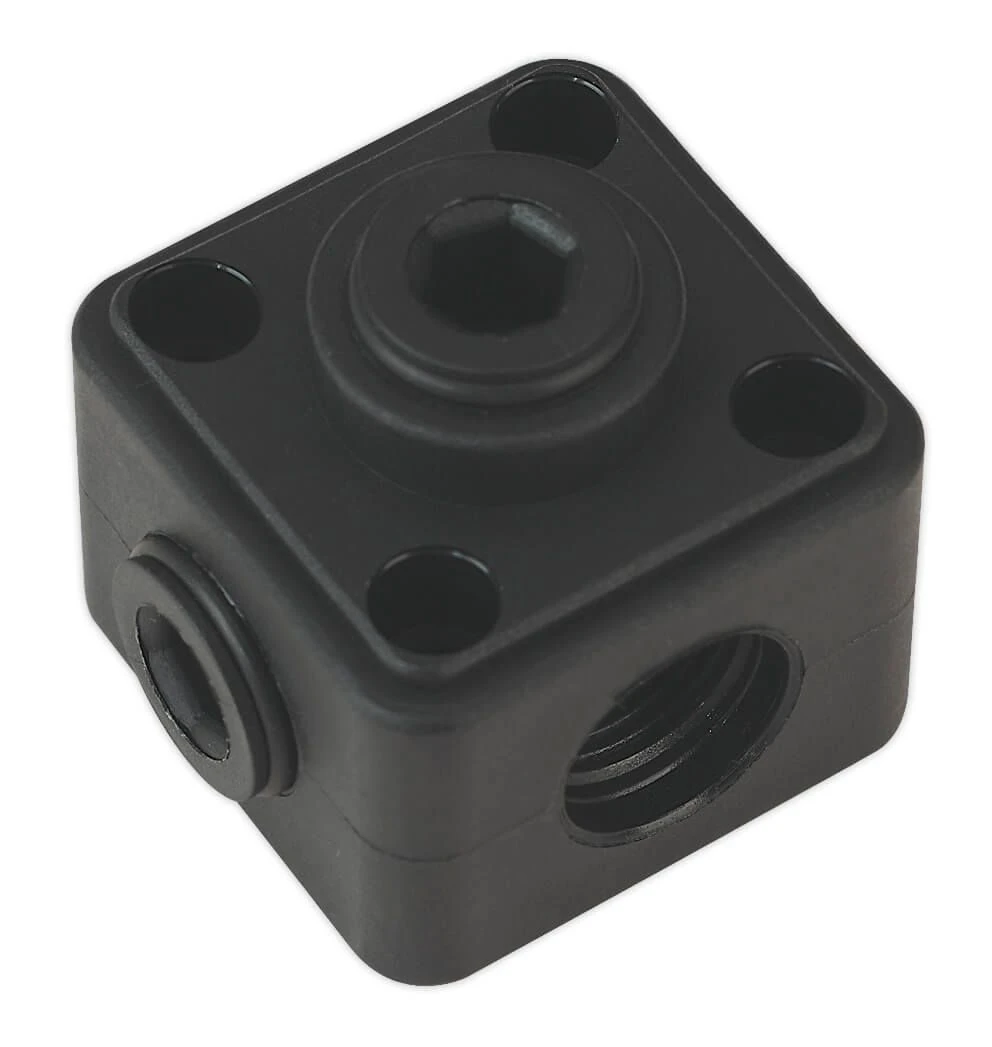 Sealey CASPB Porting Block 5 X 1/2"BSP Connection (John Guest Speedfit® JG L WSK) 1 Sealey CASPB Porting Block 5 X 1/2"BSP Connection (John Guest Speedfit® JG L WSK)