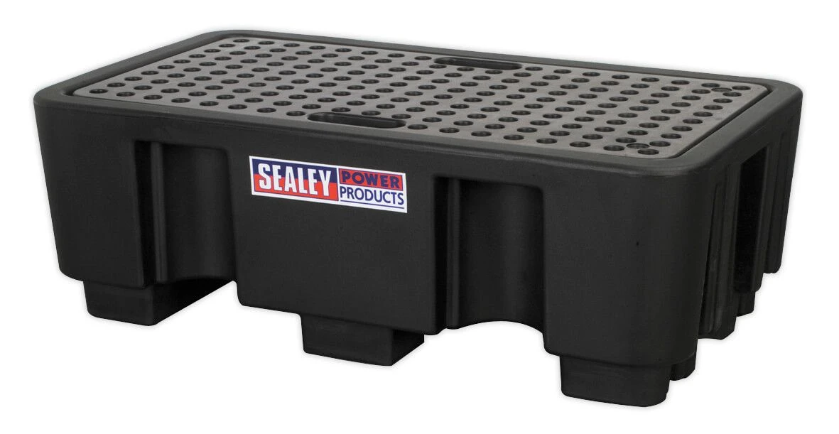 Sealey DRP17 Barrel Bund Polyethylene 1300 X 750 X 440mm 2 Drum 1 Sealey DRP17 Barrel Bund Polyethylene 1300 X 750 X 440mm 2 Drum