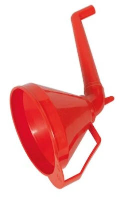 Sealey F16 Funnel With Fixed Offset Spout & Filter Medium ⌀160mm