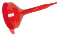 Sealey F2F Flexi Spout Funnel Medium ⌀200mm With Filter