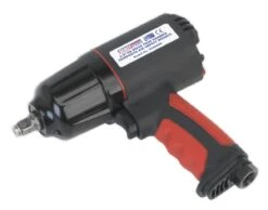 Sealey GSA6000 Composite Air Impact Wrench 3/8"Sq Drive Twin Hammer