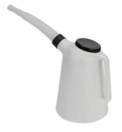 Sealey JDL5 Oil Container With Lid & Flexi Spout 5ltr
