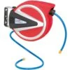 Sealey SA812 Retractable Air Hose Reel 12mtr ⌀6.5mm ID PU Hose
