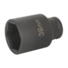 Sealey SX001 Impact Socket 38mm Deep 1/2"Sq Drive