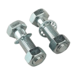Sealey TB27 Tow Ball Bolts & Nuts M16 X 55mm Pack Of 2