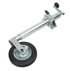 Sealey TB37 Jockey Wheel & Clamp ⌀50mm 200mm Solid Wheel
