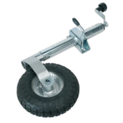 Sealey TB372 Jockey Wheel & Clamp ⌀48mm 260mm Pneumatic Wheel