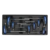 Sealey TBT05 Tool Tray With T Handle TRX Star* Key Set 8pc