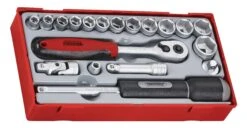 Teng Tools TT3819 19 Piece 3/8" Drive Socket Set
