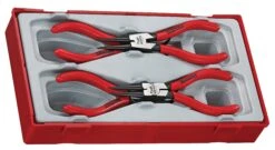 Teng Tools TT474-5 4 Piece 5" Mega Bite Circlip Plier Set