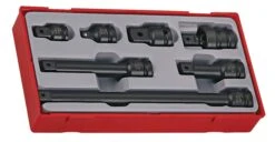 Teng Tools TT9207 7 Piece 1/2" Drive Impact Socket Accessory Set