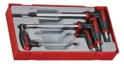 Teng Tools TTHEX7 7 Piece T Handle Hex Key Set