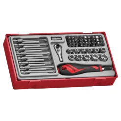 Teng Tools TTMDQ49 49 Pce Quick Chuck & Bit Driver Set