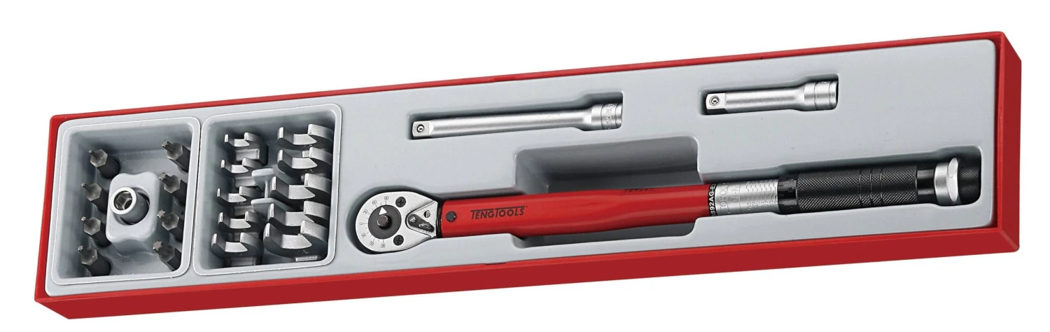Teng Tools TTX3892 22 Piece 3/8" Drive Torque Wrench Set 1 Teng Tools TTX3892 22 Piece 3/8" Drive Torque Wrench Set