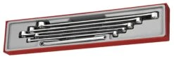 Teng Tools TTXFLS06 6 Piece Extra Long 12 Point Double Ring Spanner Set