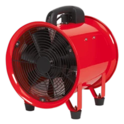 Sealey VEN250 Portable Ventilator ⌀250mm With 5mtr Ducting