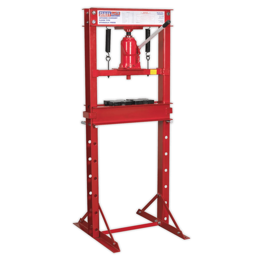 Sealey YK20ECF Hydraulic Press 20tonne Economy Floor Type 1 Sealey YK20ECF Hydraulic Press 20tonne Economy Floor Type