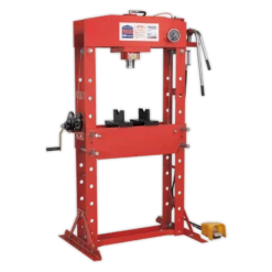 Sealey YK509FAH Air/Hydraulic Press 50tonne Floor Type With Foot Pedal