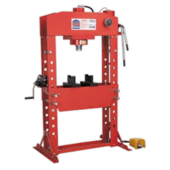 Sealey YK759FAH Air/Hydraulic Press 75tonne Floor Type With Foot Pedal